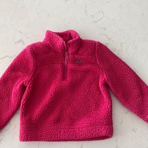 Toddler vineyard vine Sherpa fleece 1/4 zip